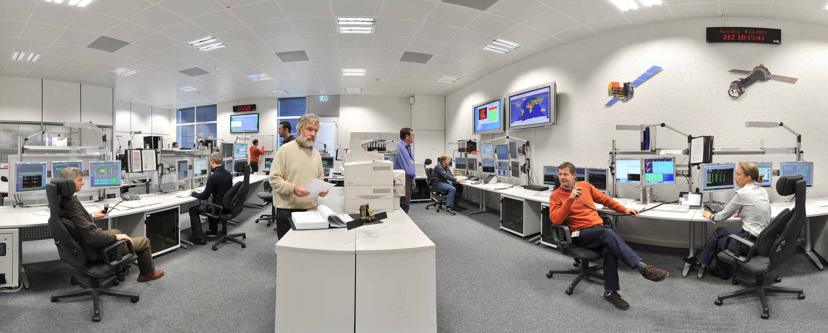 ESA's Astronomy Control Room ESOC
