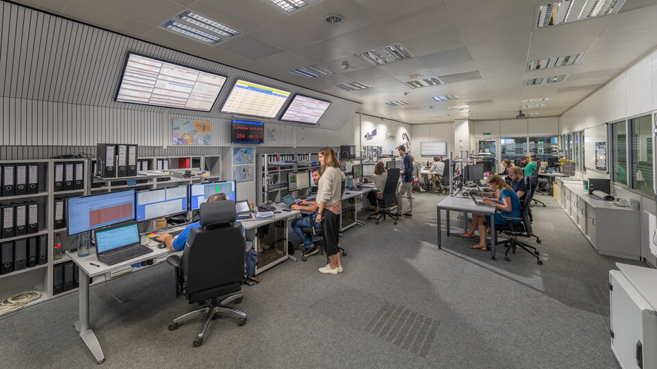 ESA's Sentinel Control Room
