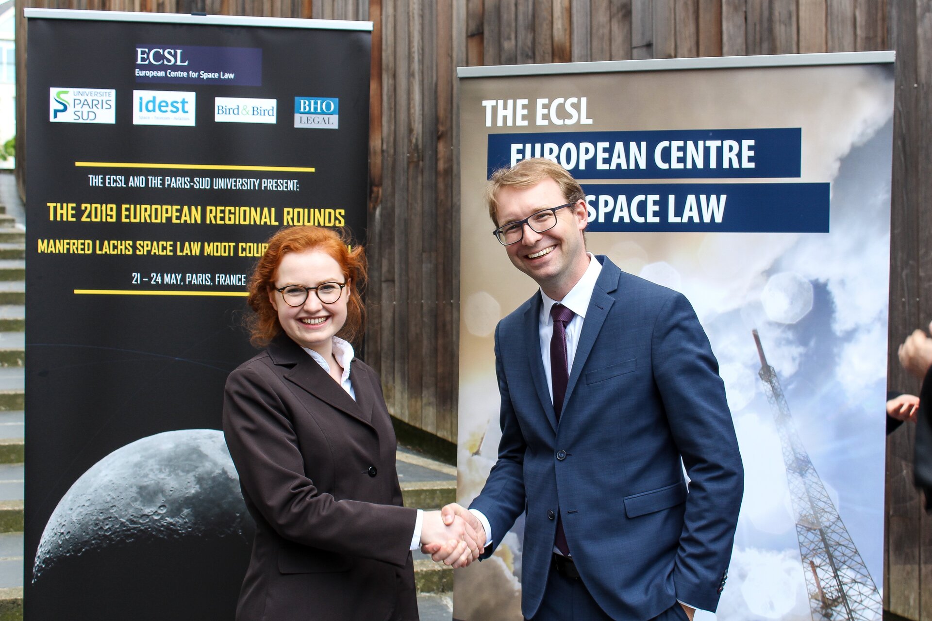 2019 Best Oralist Livia Landskron  and Jan Helge Mey from BHO Legal 