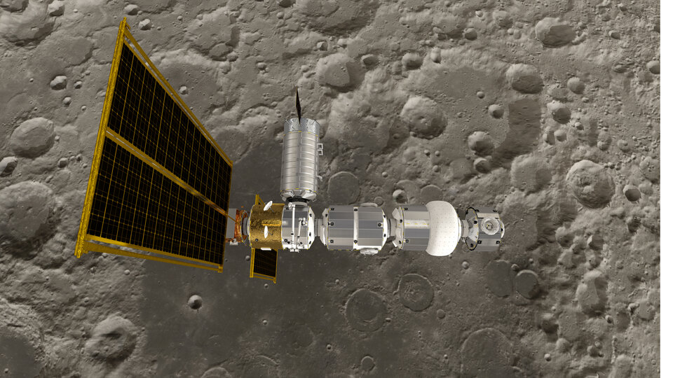 The space Gateway will offer a staging post for missions to the Moon and Mars