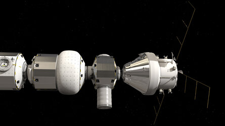 Gateway with Orion docking – alternative angle