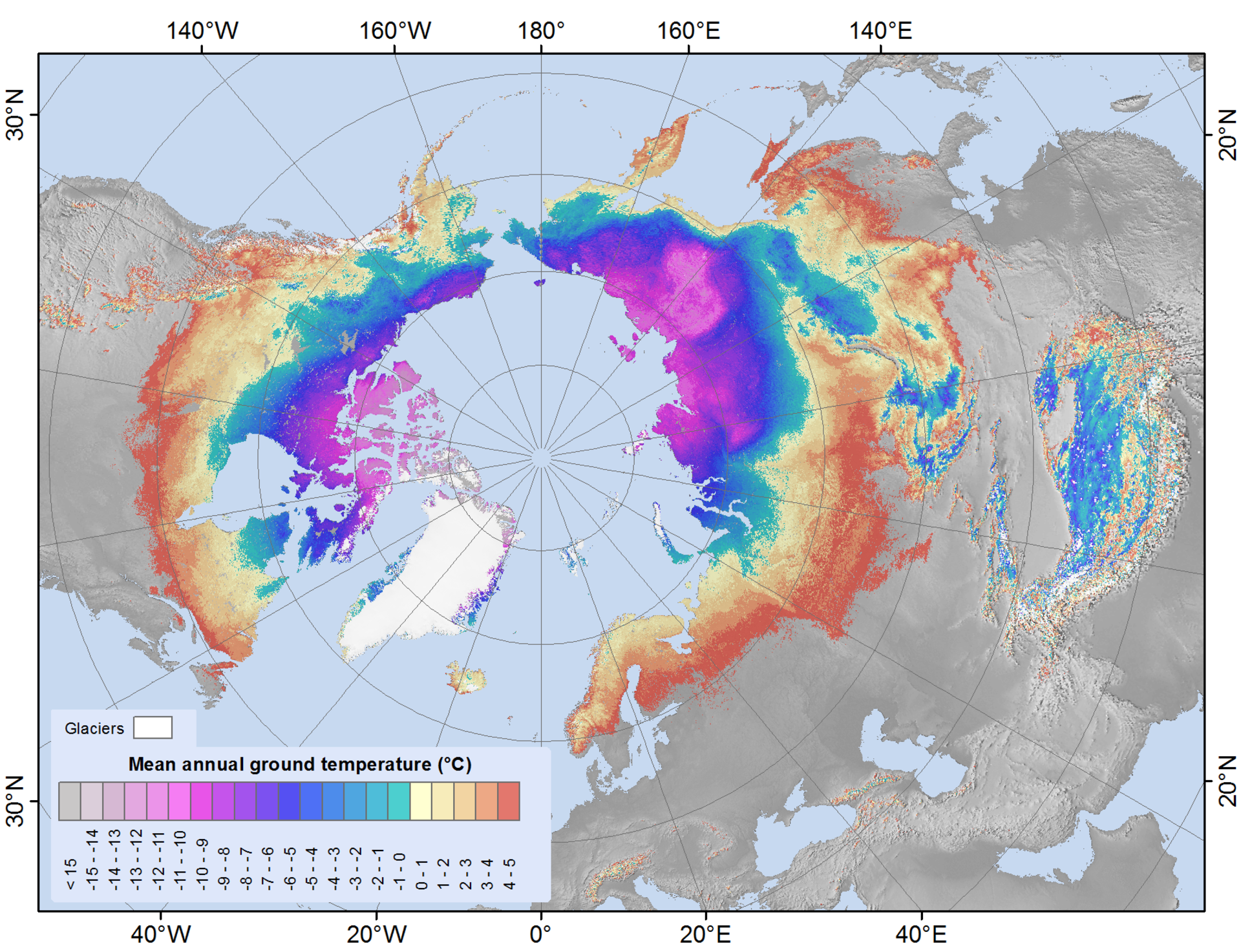 Ground temperature 2000–16