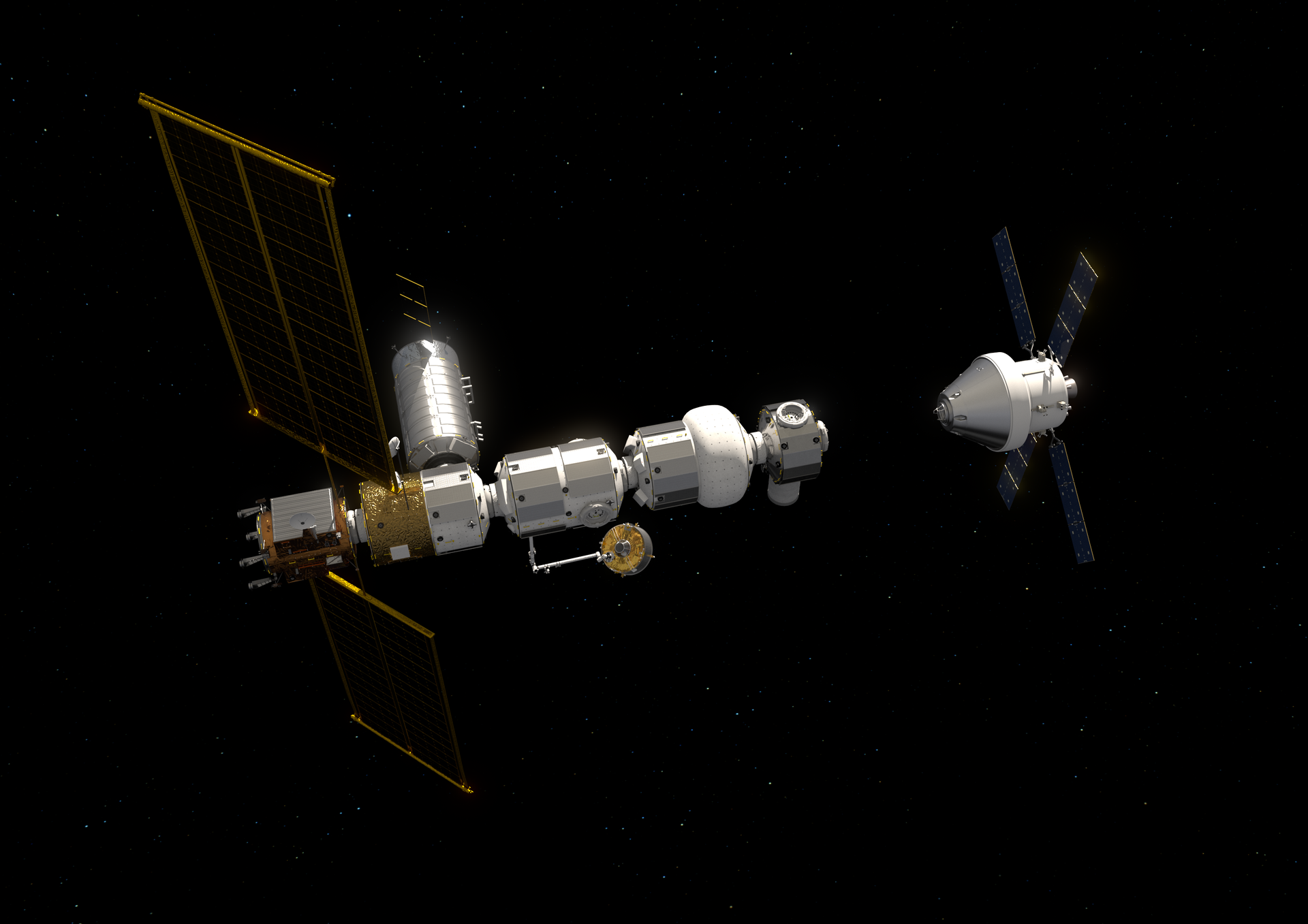 Gateway, European Large Logistics Lander and Orion