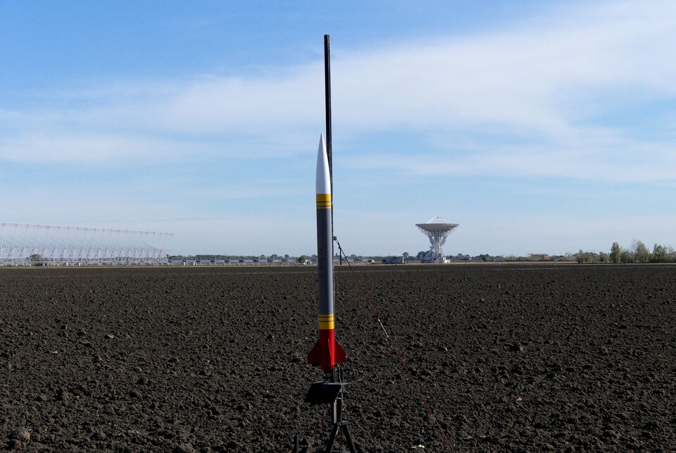 Rocket launch site for CanSat 2019