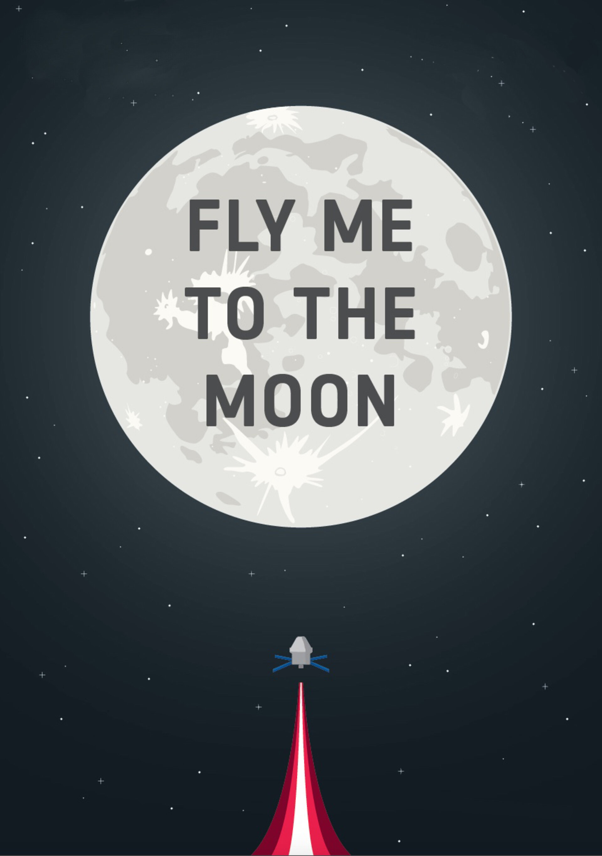 The fly moon to me “Fly Me