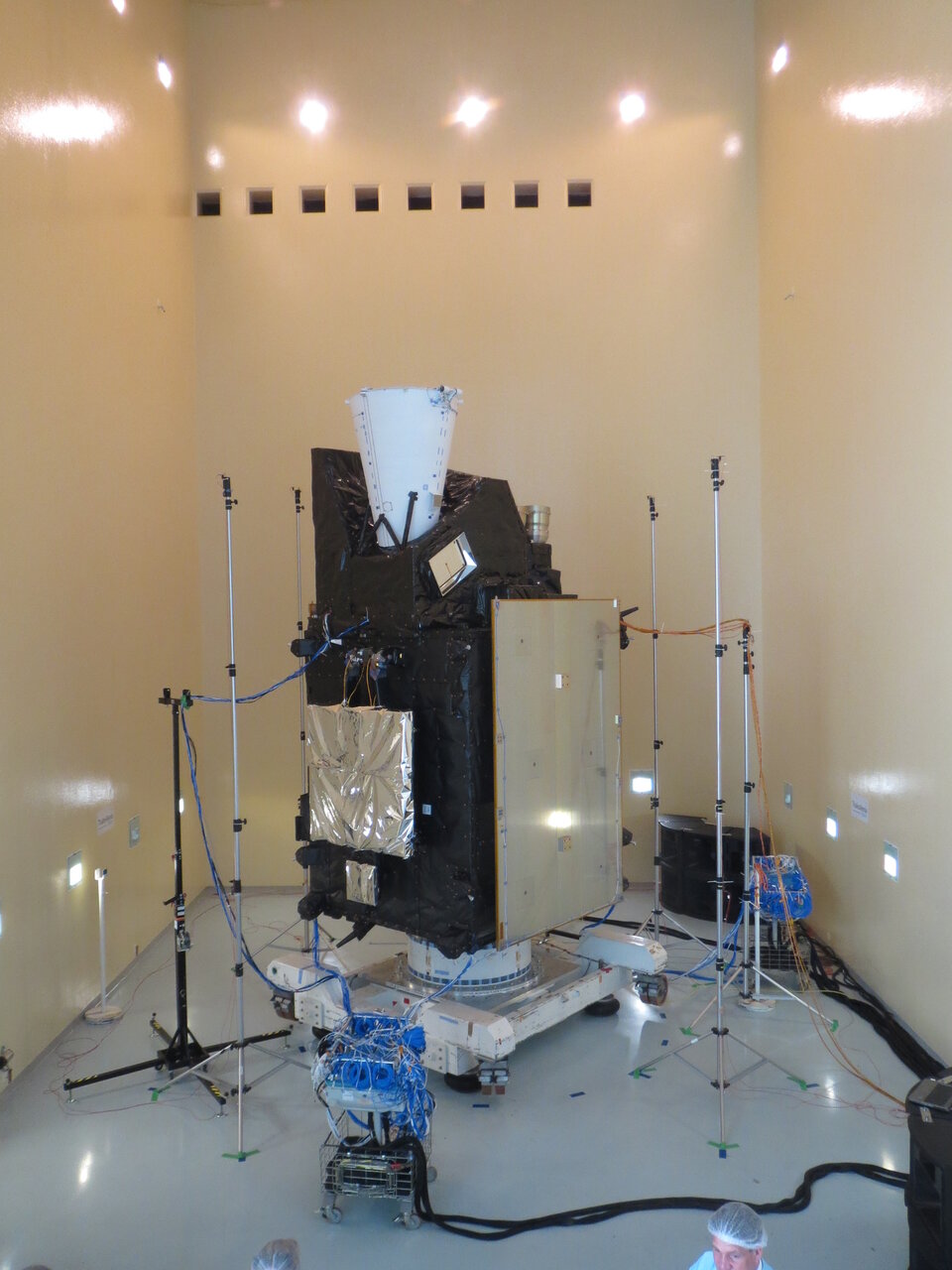 Prototyp družice MTG-I před testy