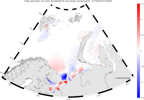 Non-linear tides in the Barents Sea