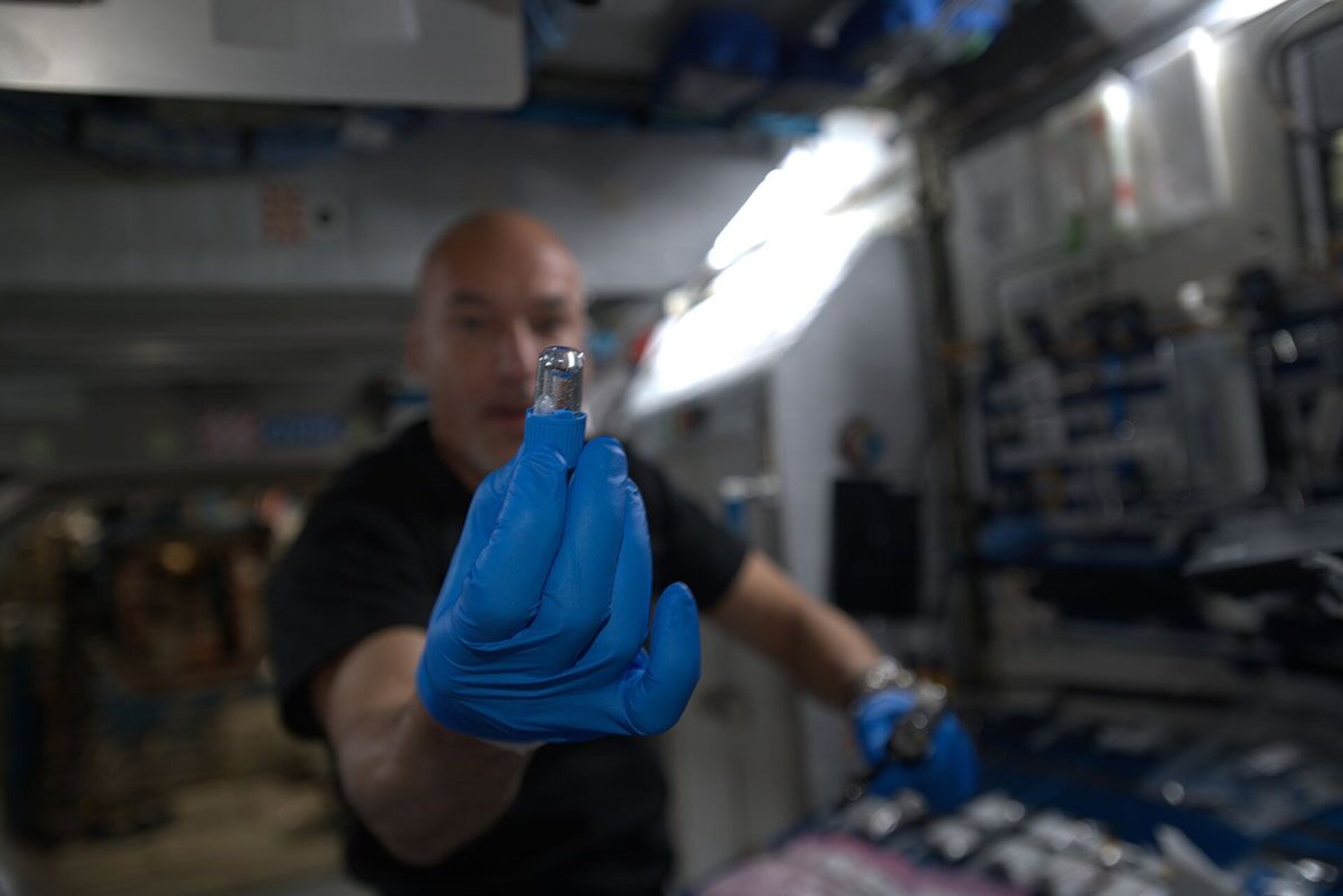 Luca Parmitano a bordo della Stazione Spaziale Internazionale