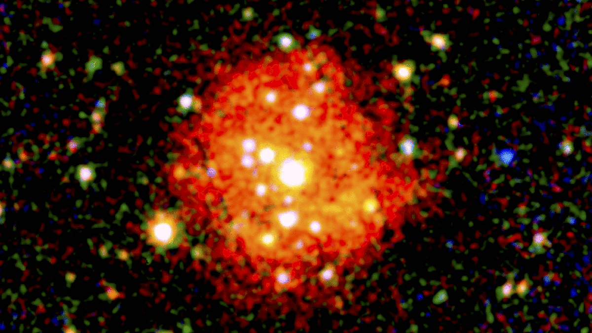 Animated X-ray view of Messier 83