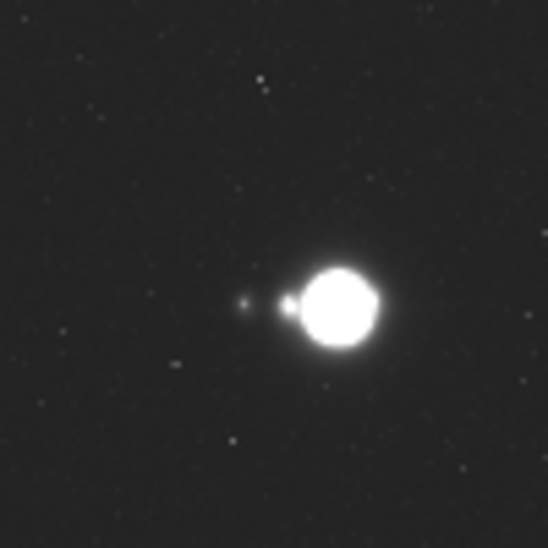 Jupiter system captured in Juice NavCam test