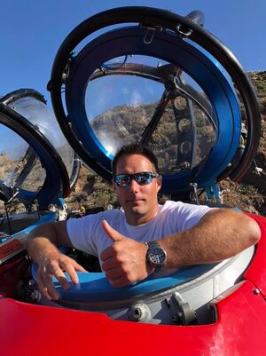 NEEMO NXT - Thomas inside the submersible