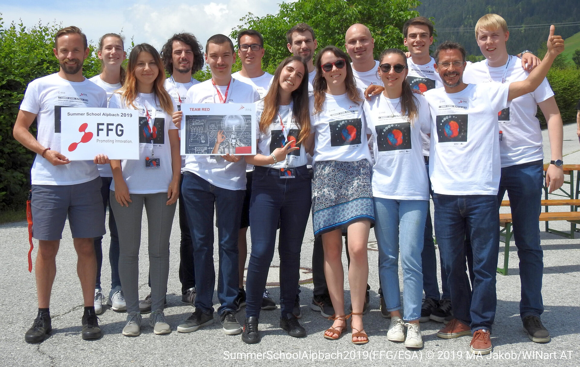 Sommerschule Alpbach Team Red