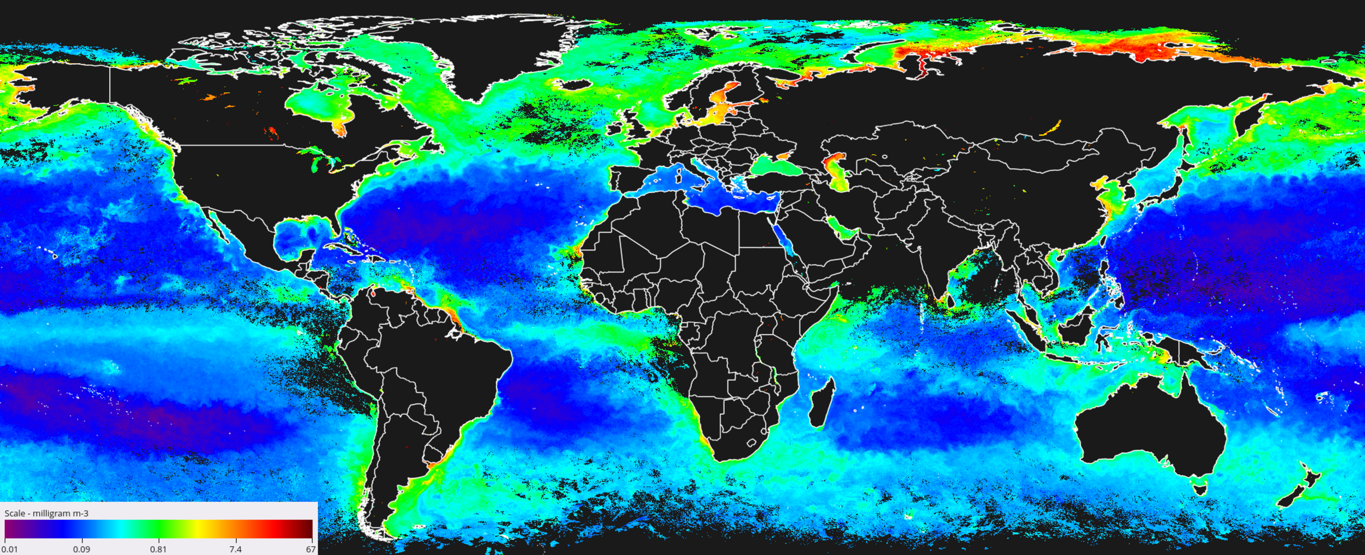 Neural networks help map ocean colour