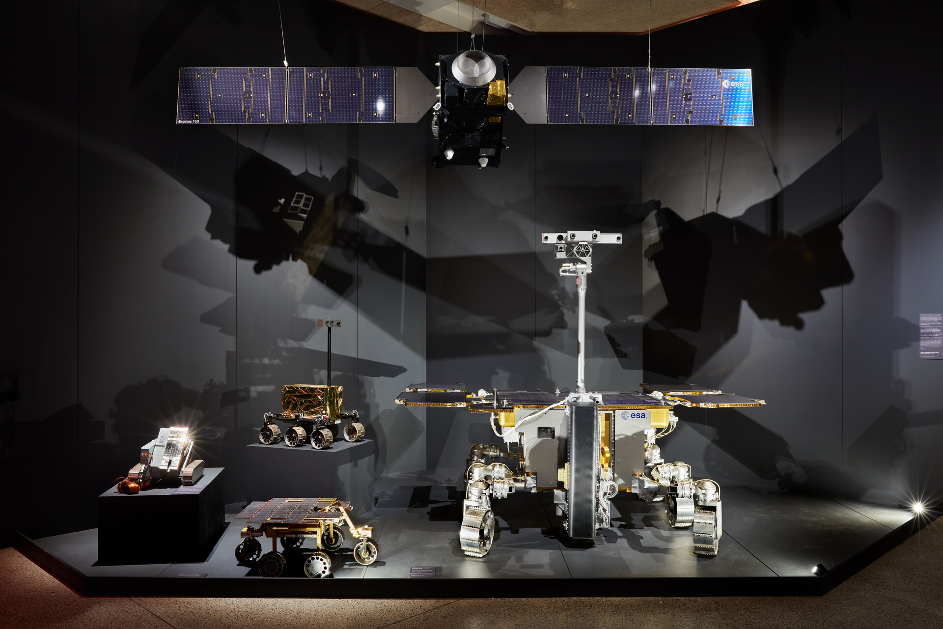 ESA rovers including ExoMars Rosalind Franklin at the Design Museum in London
