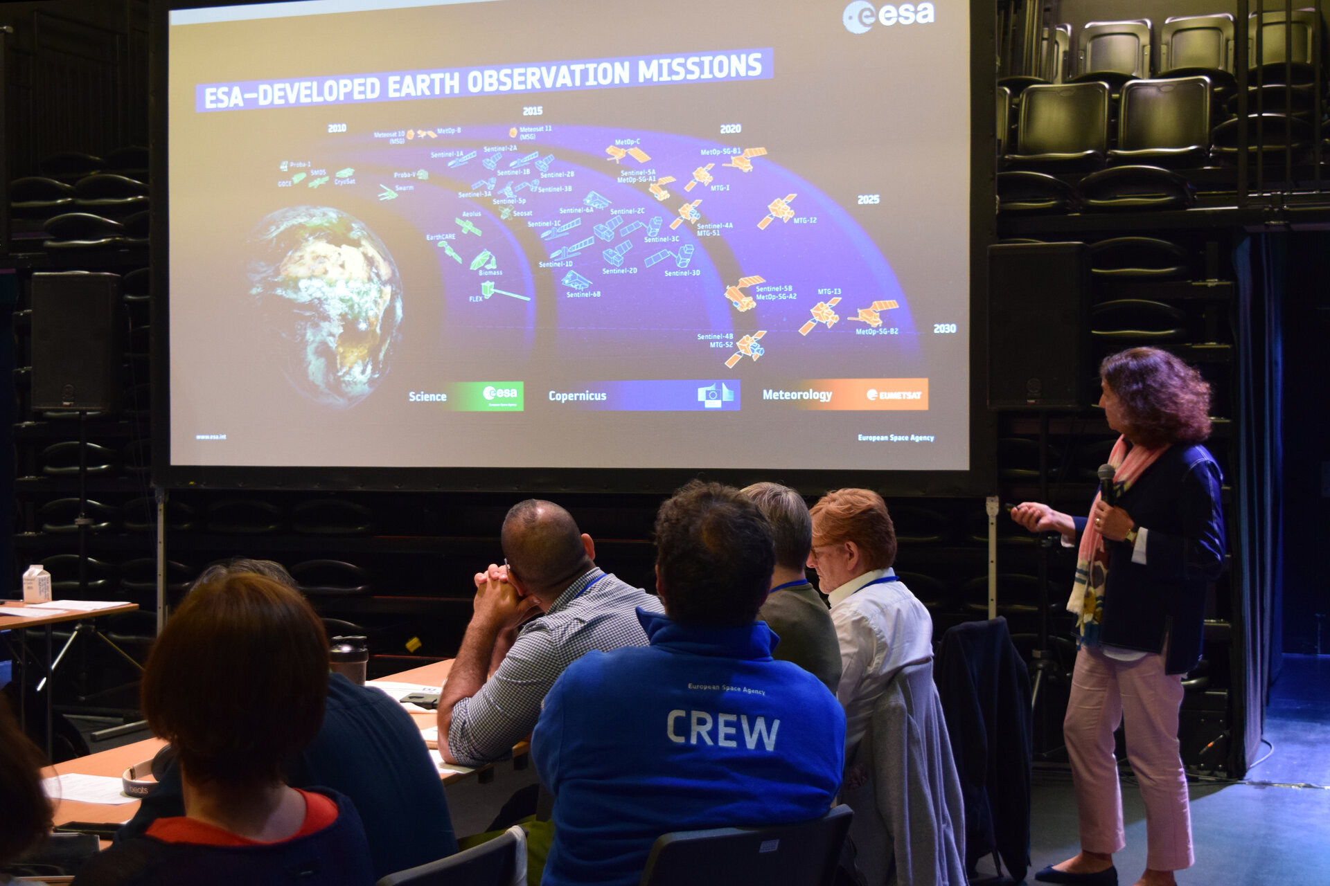 Maria Menendez, presents overview of ESA’s developed Earth observation missions