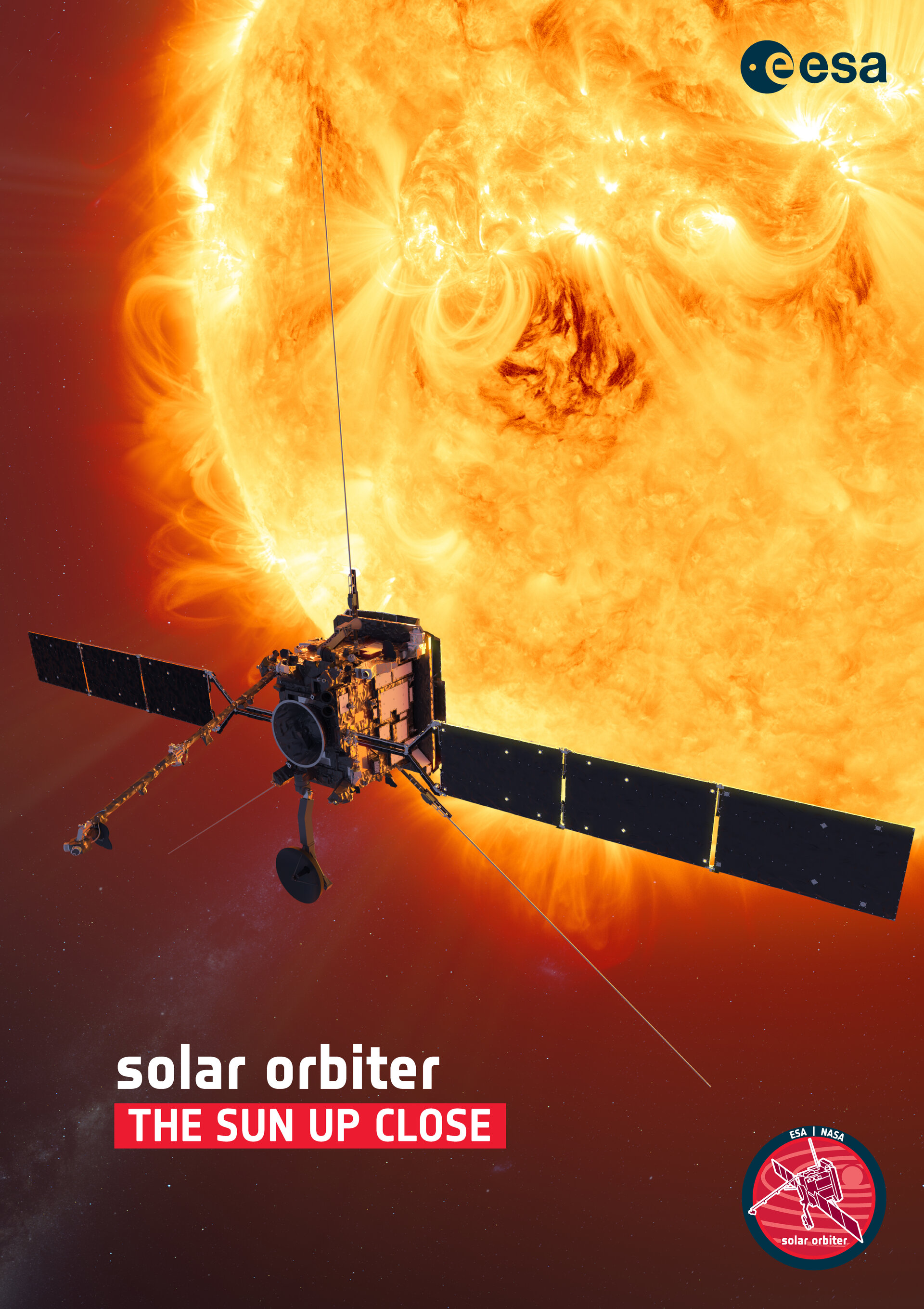 Solar Orbiter mission poster