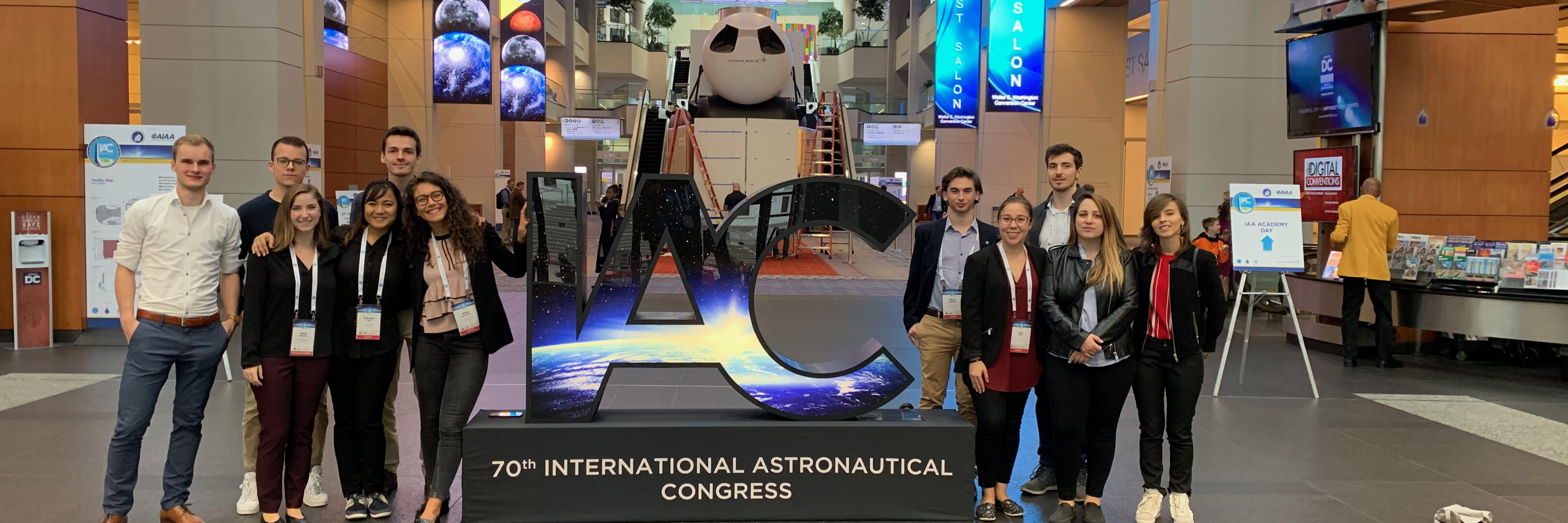 ESA-sponsored students and staff at the IAC