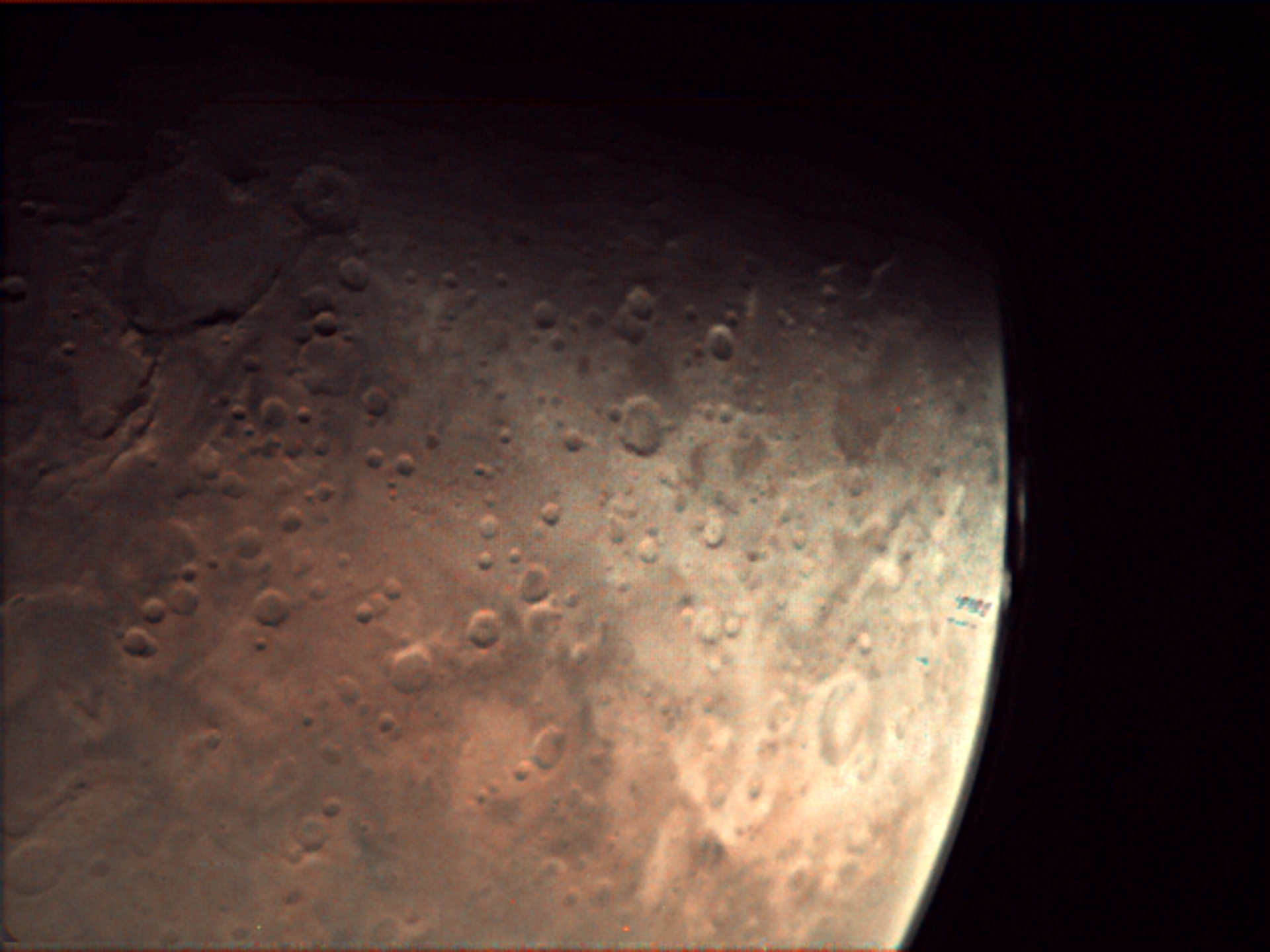 Image from VMC on-board Mars Express, acquired 17 Nov 2019, 3070 km above Mars
