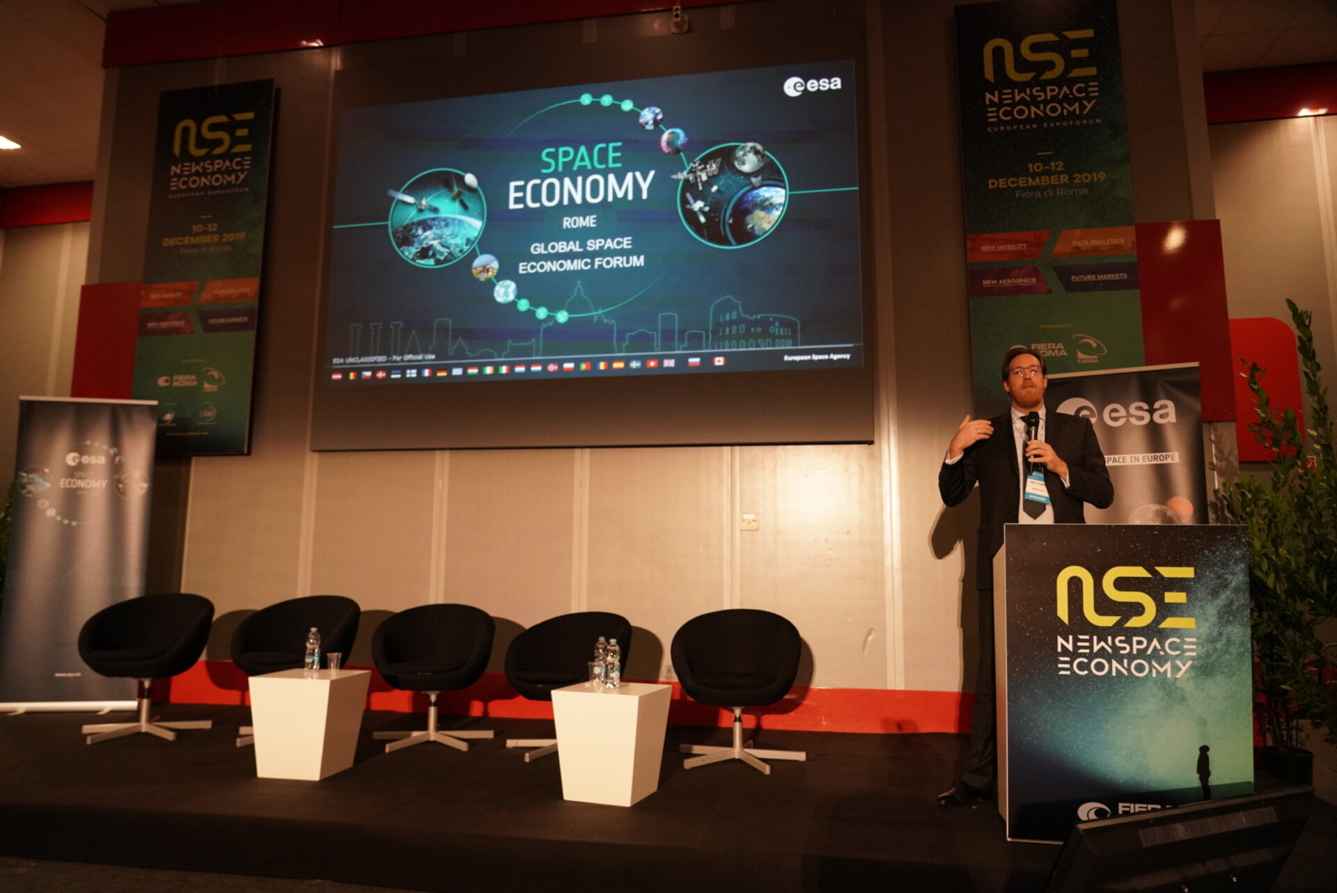 Ray Power, CEO at Metalysis, presented at the Global Space Economic Forum
