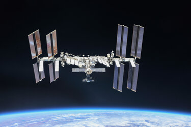 International Space Station in 2018