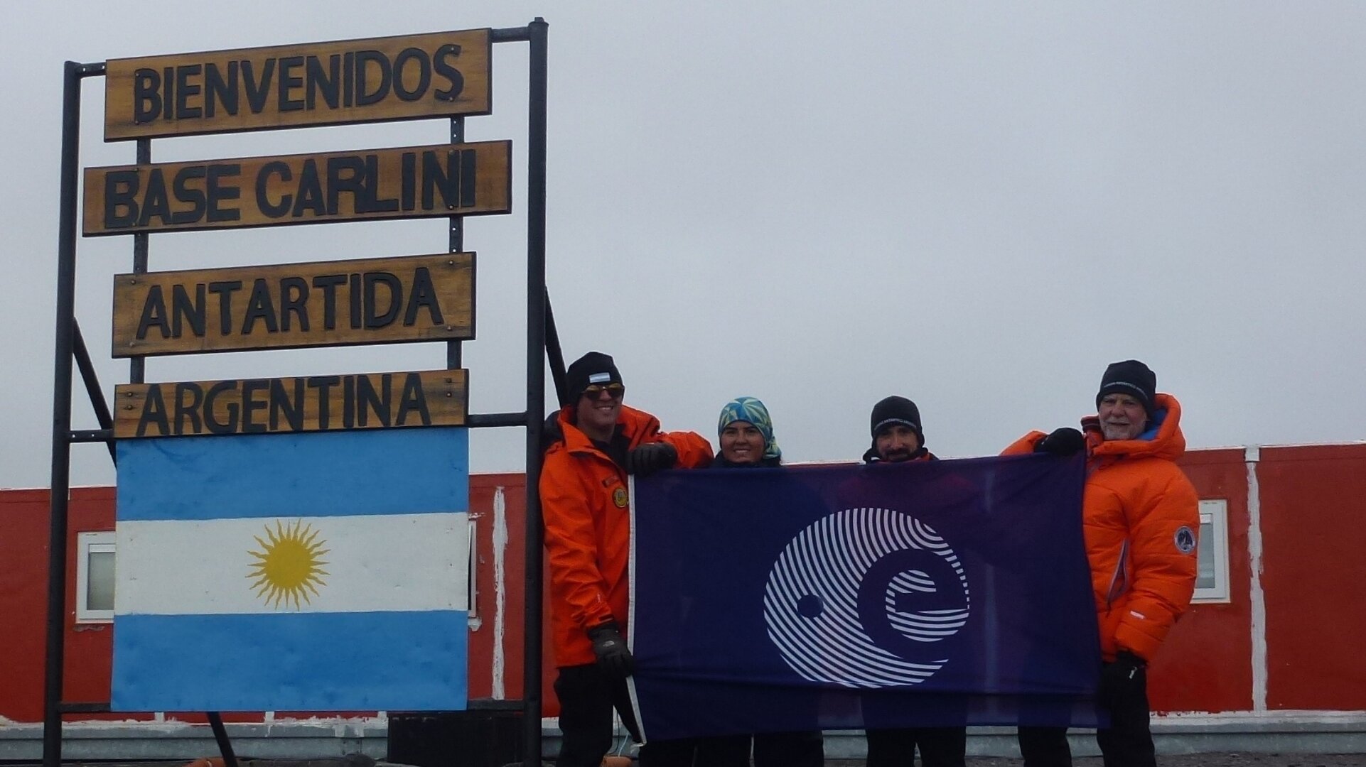 Carlini base in Antarctica