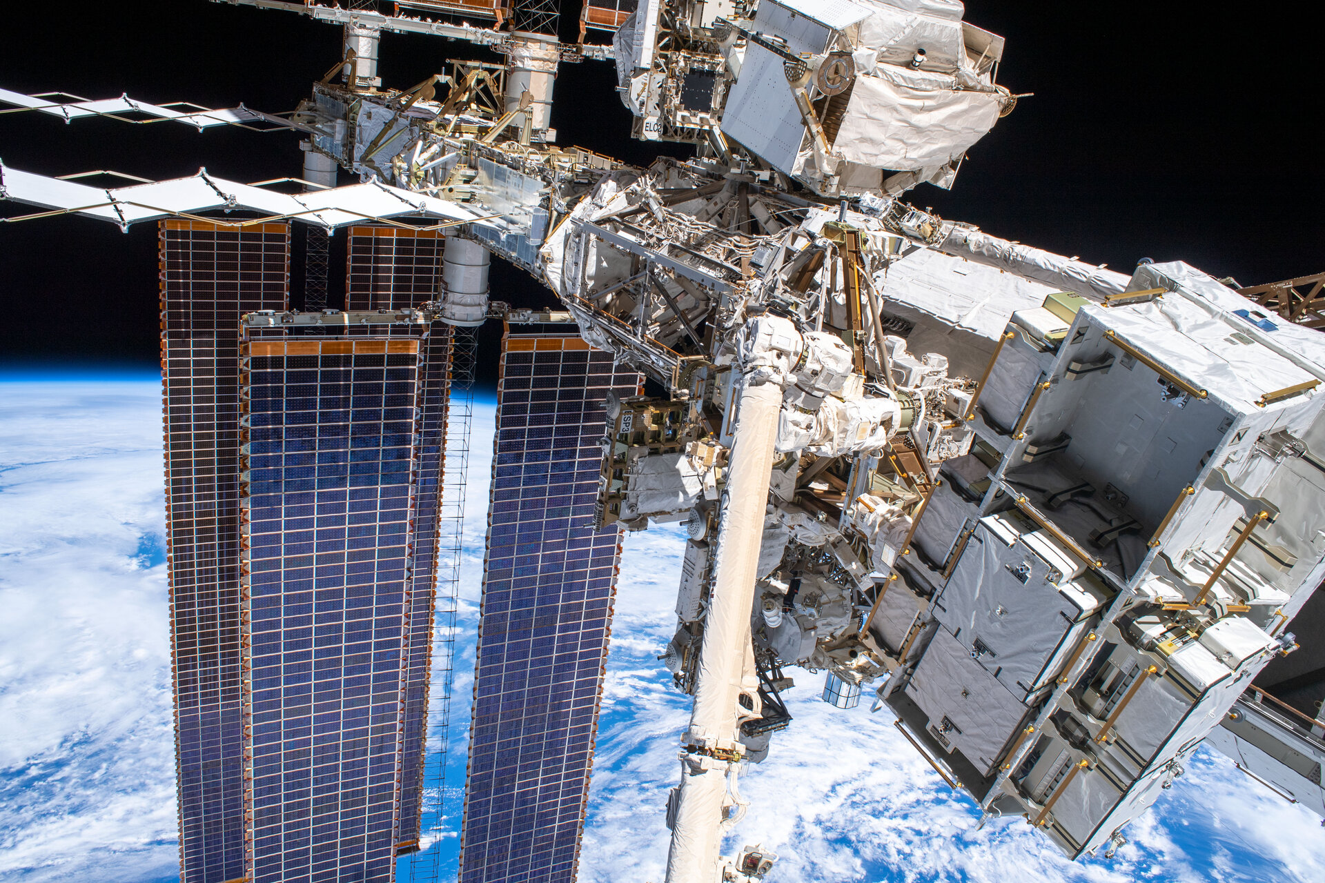 Intricate International Space Station