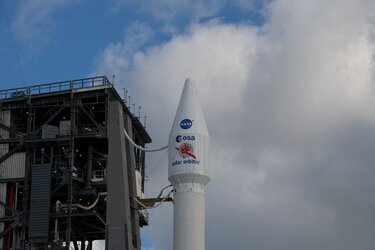 Solar Orbiter at the launch pad