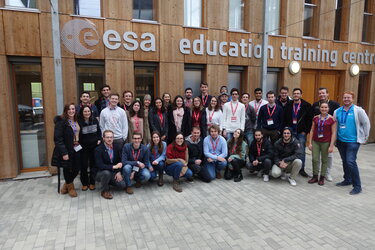 Students and experts of Clean Space Training Course 2020