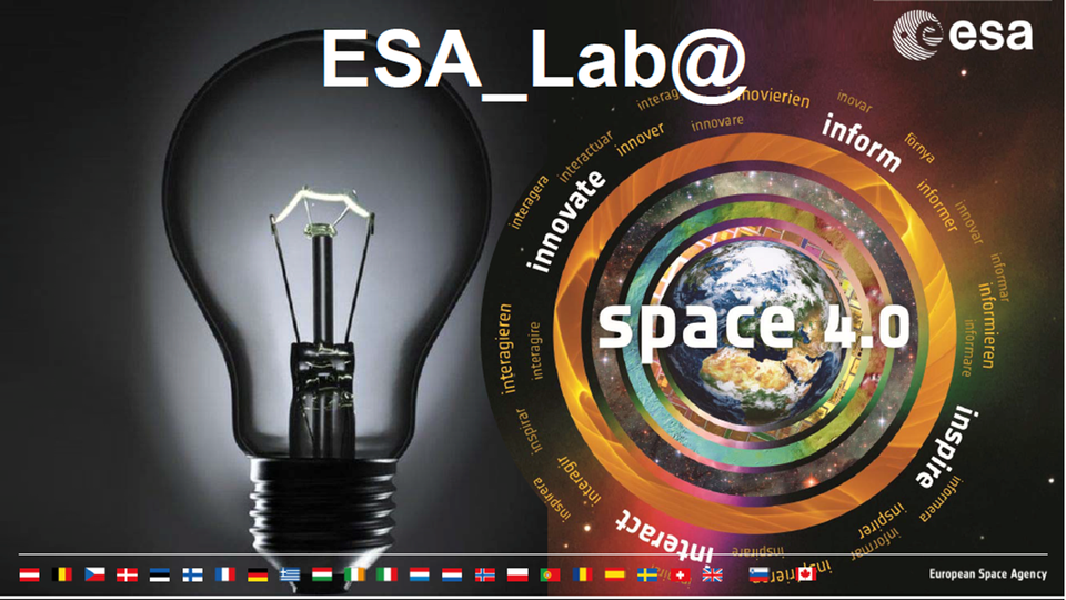 ESA_Lab@ initiative is a hub for disruptive innovation and cross-fertilisation.
