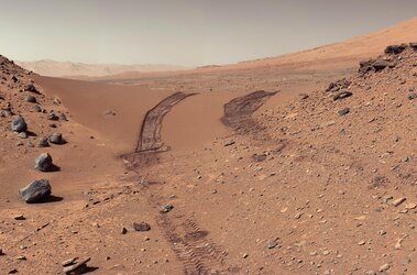 Mars landscape