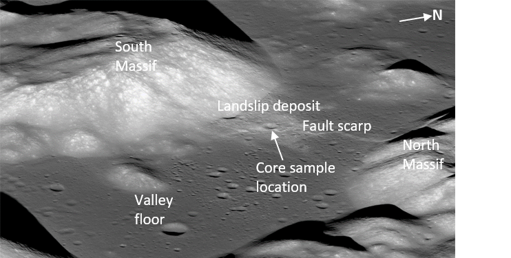 The Apollo 17 region