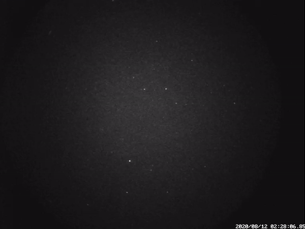Perseid showers captured by ESA’s meteor camera