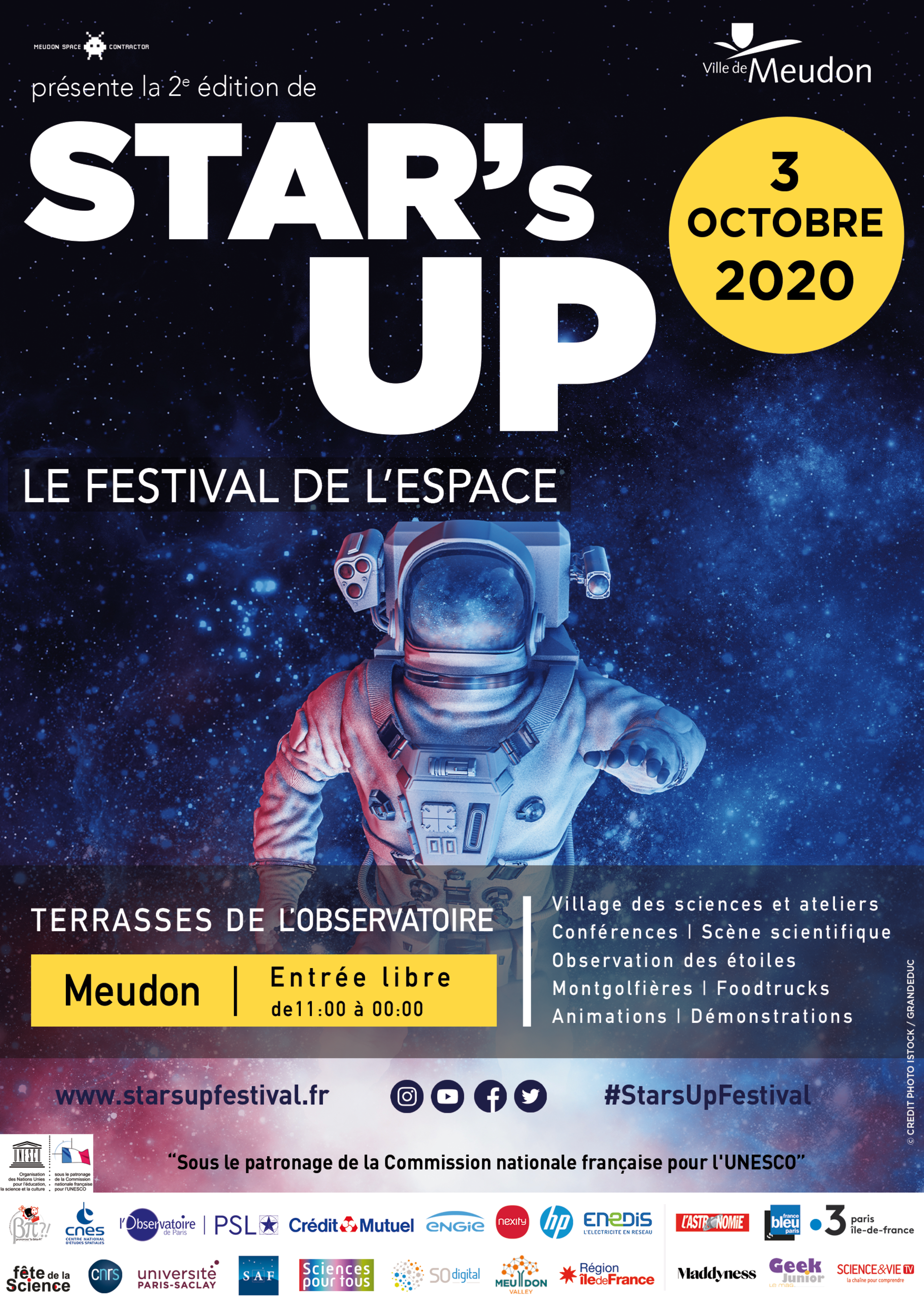 Affiche du festival STAR'S UP