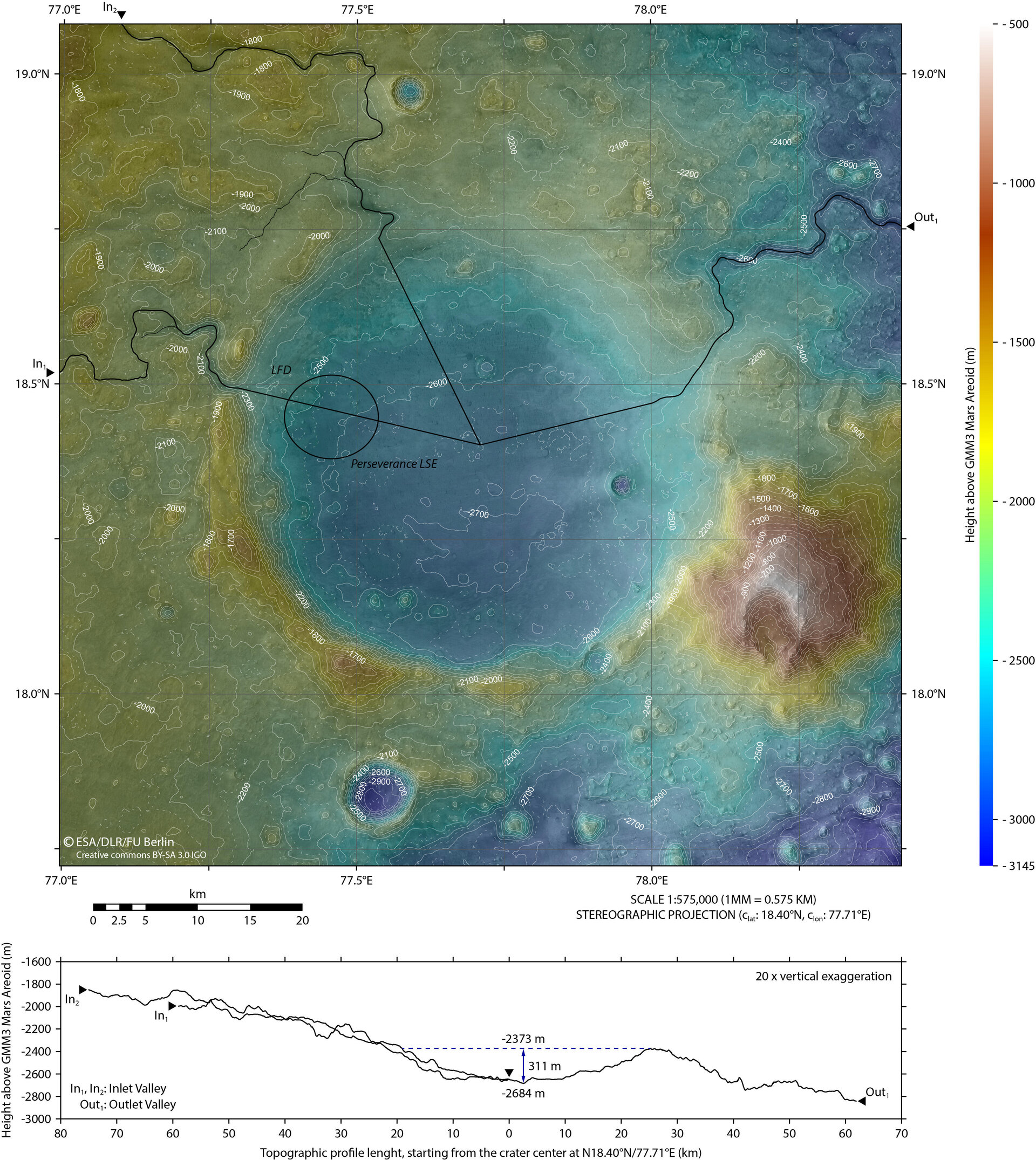 New_topographic_map_of_Jezero_Crater_Mar