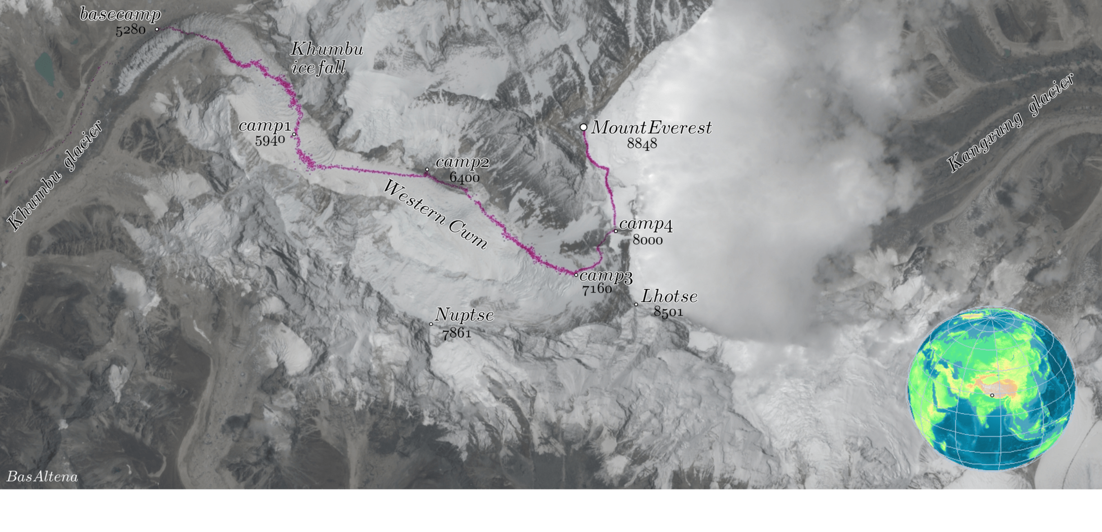 Satellite data help climbers ascend Mount Everest