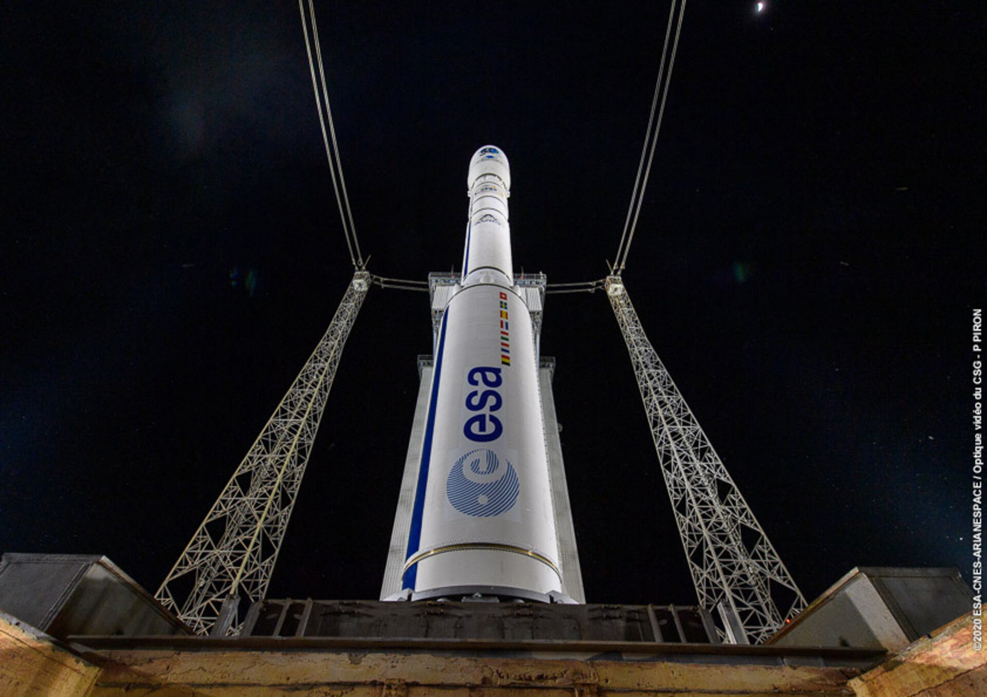 Vega poised for launch