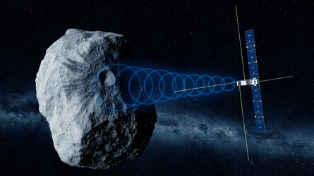 Juventas studies asteroid's internal structure