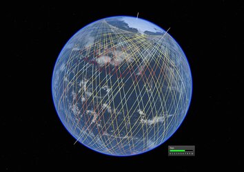 Copernicus Sentinel-6 orbital tracks