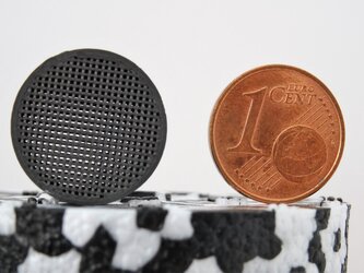 Filter 3D printed in silicon carbide