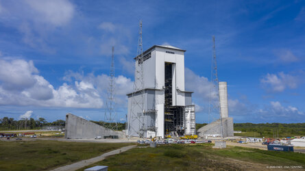 Europe’s Spaceport in Kourou, French Guiana is gearing up for the arrival of Ariane 6, Europe’s next-generation launch vehicle