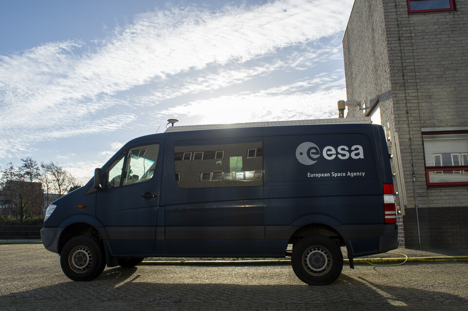 Testbed vehicle by ESA's Navigation Lab