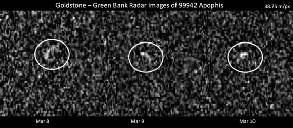 Asteroid Apophis observed during recent flyby, ruling out future impact