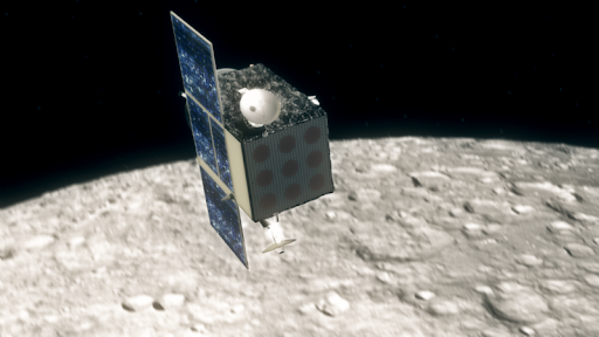Lunar Pathfinder will focus coverage on the Moon's south pole