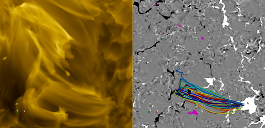 Modelling campfire magnetic fields