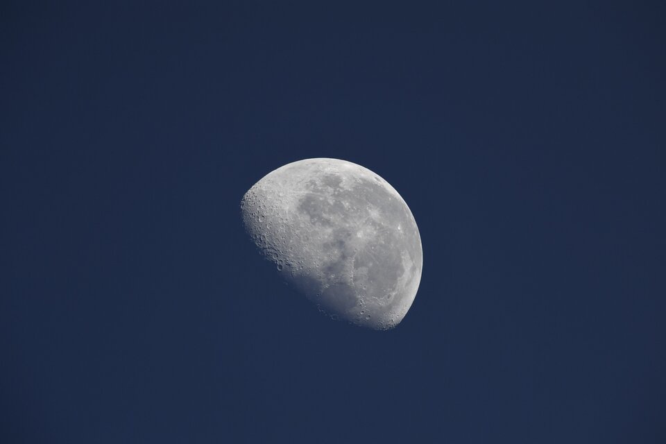 The Moon seen from the International Space Station