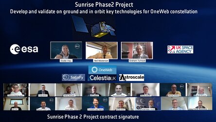 Sunrise contract virtual signature event