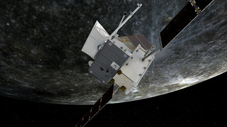 BepiColombo Mercury flyby