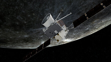 BepiColombo Mercury flyby