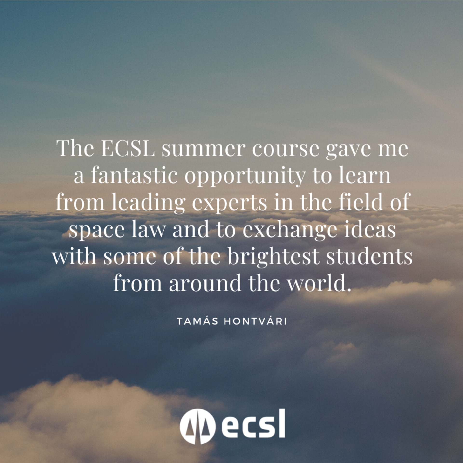 ECSL Summer Course Statement - Tamás Hontvári