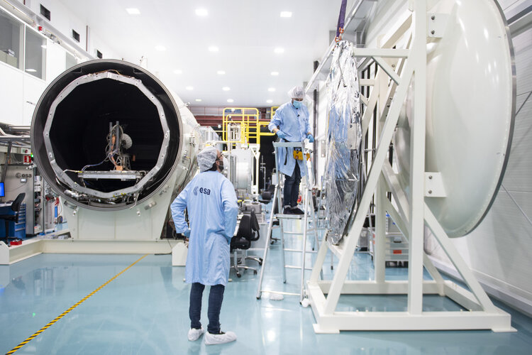 Lorentz test chamber at Sunday's Open Day